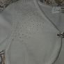 Paul Costelloe ivory white girls cardigan age 7-8 Image 2