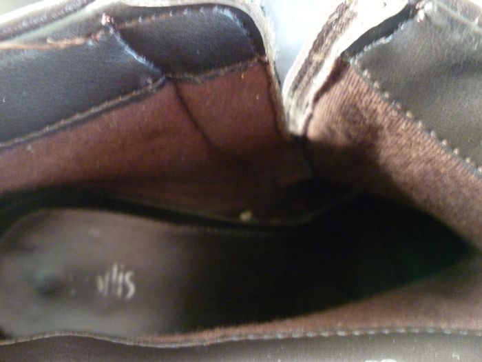 Brown ankle boots Leather Wallis Size Uk 6 Eu 39 Great Used Condition