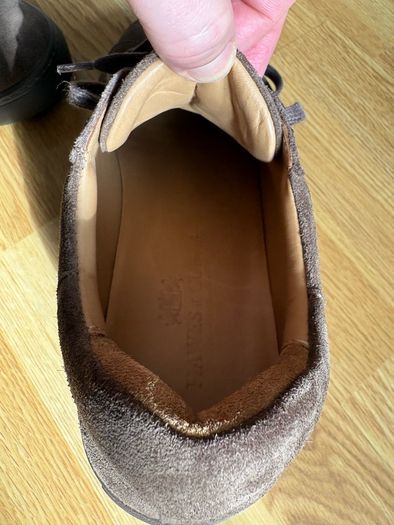 Hawes&Curtis sneakers brown suede 8