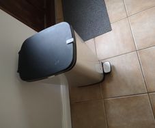 kitchen stainless steel bin