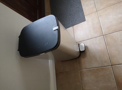 kitchen stainless steel bin