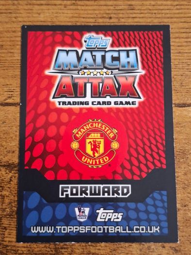 Topps Match Attax, Premier League 2014-15, Card 196, Wayne Rooney, Man United - free standard postage