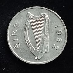 Ireland  - 1982 - 5 Pence  - Bull - KM.22 - [2012]
