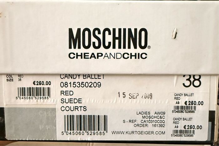 Moschino ladies Shoes