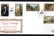 1980 Guernsey Peter Le Lievre Paintings Commemorative Stamps Addressed First Day Cover (FDC)