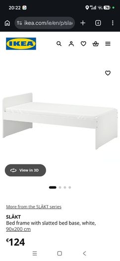 IKEA slakt single bed