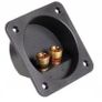Speaker cable wall plate with binding posts Image 3