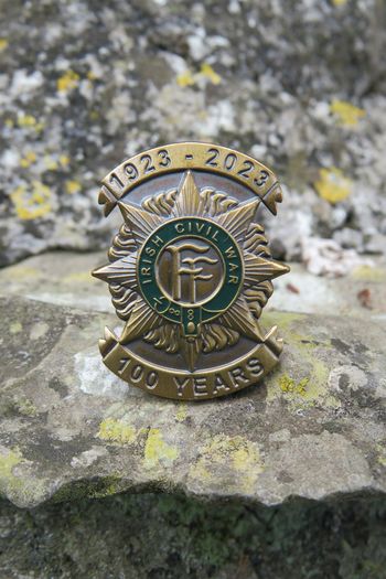 Irish Easter Rising, Irish Independence, Irish Civil War Commemoration badges (green set)