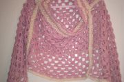 Crochet poncho