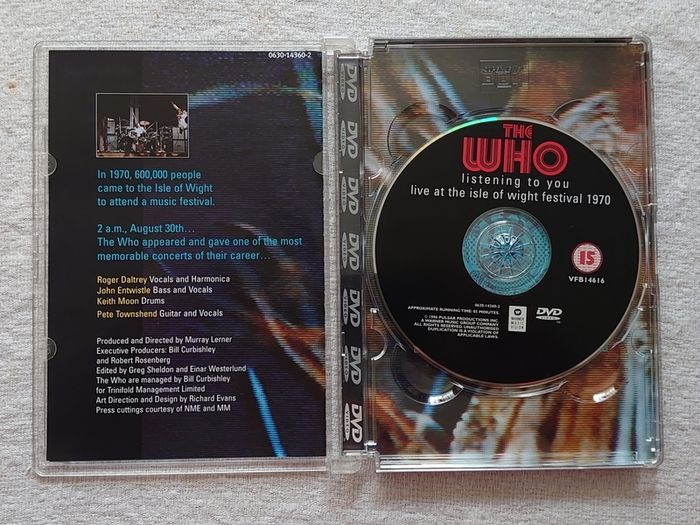 The Who - Live At The Isle Of White Festival 1970 DVD