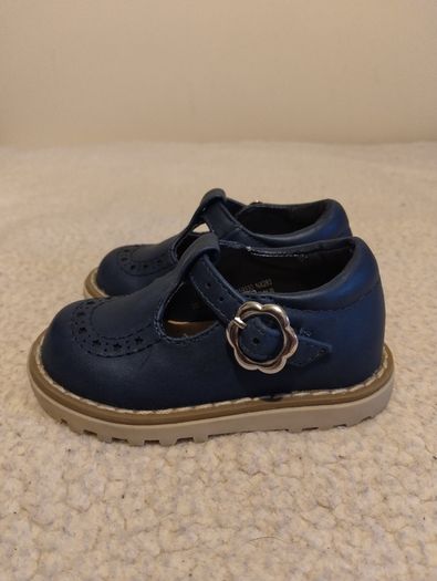 Next Kids T-bar navy blue Shoes