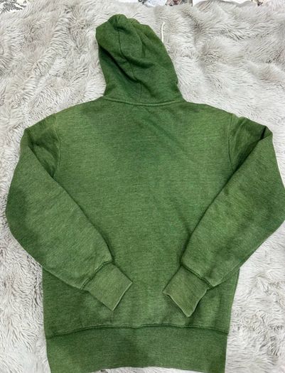 Green Hoodie Zip Up