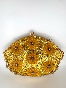 Vintage 1960's Beaded Handbag