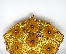 Vintage 1960's Beaded Handbag