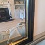 Large Charcoal Black Wall Mirror Image 7