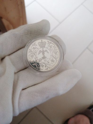1977 UK Silver Proof Crown Coin