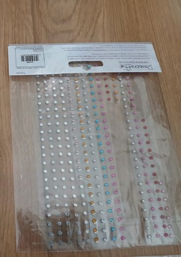 Card making stickers and embellishments