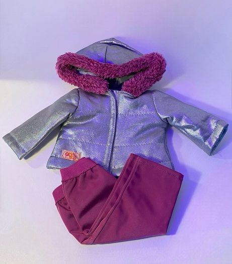 Our Generation Snowboard outfit