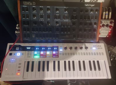 Arturia Keystep Pro with Decksaver