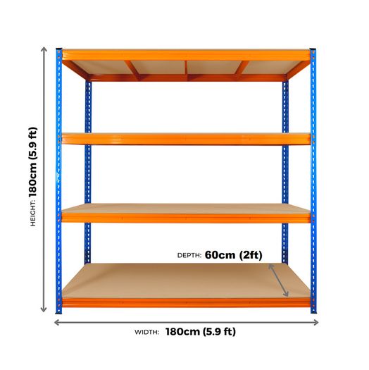 Longspan Shelving / Racking 400kgs Capacity
