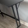 Black L-shaped desk Image 2