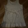 Indigo Dressy Stone long Vest Top Size 14 Image 4