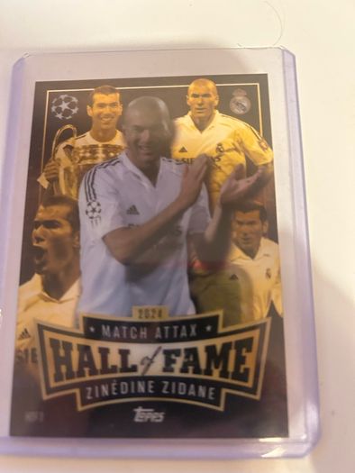Zidane Hall of Fame Chrome Card