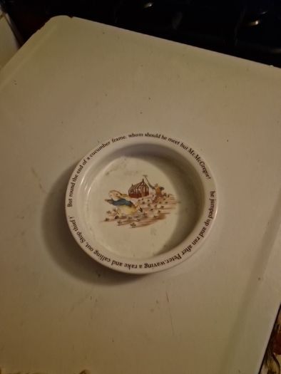 Vintage Wedgewood peter Rabbit nursery bowl