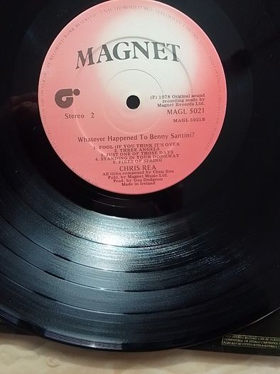 Chris Rea LP  (Irish) - Whatever Happened To Benny Santini?
