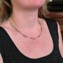 Vintage 925 Sterling Silver & Cultured Pearl Necklace Image 2