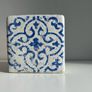 Cement Planter Portuguese azulejo | Moroccan encaustic style Image 4