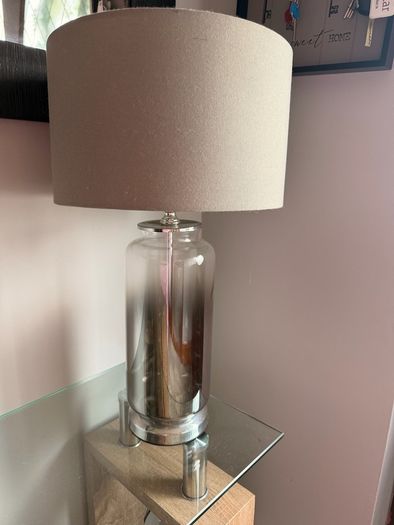 chrome lamp