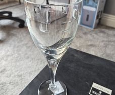 6 x John Rocha Geo Waterford Signature Crystal Red Wine Glasses