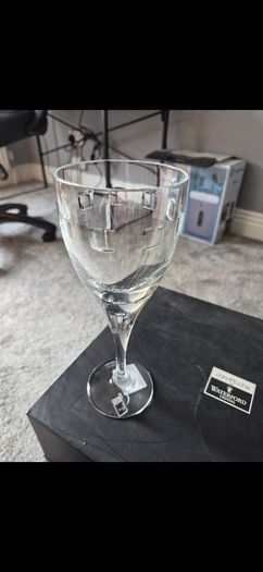 6 x John Rocha Geo Waterford Signature Crystal Red Wine Glasses