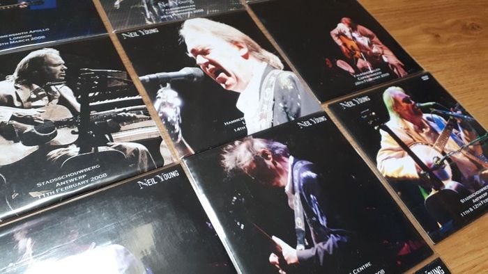 Collection of Neil Young Audio DVDs