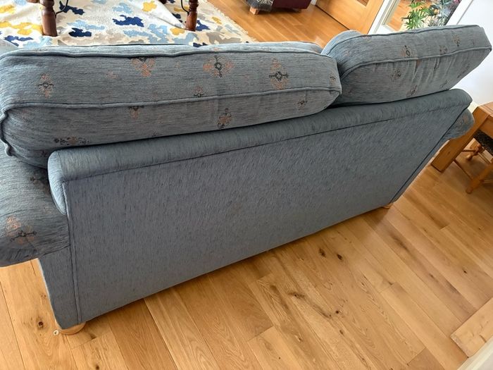 3 Seater Blue Couch