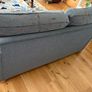 3 Seater Blue Couch Image 2