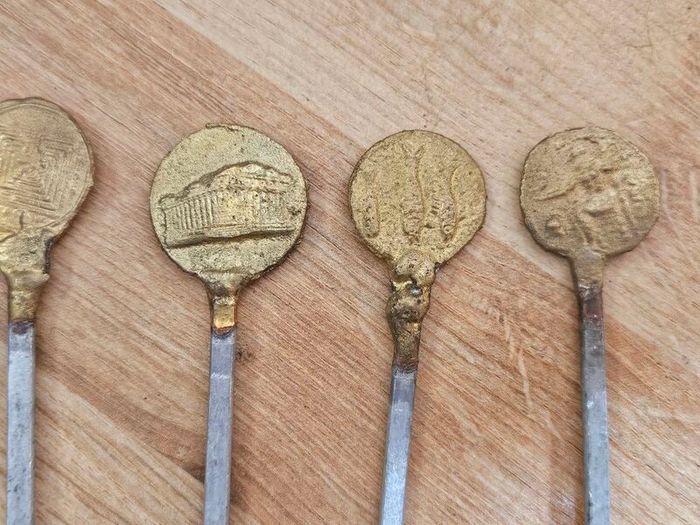 Set of 4 Vintage Skewers