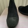 ankle size 39 black suede wedge comfortable boots Image 6