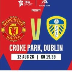 2x Man united vs Leeds tickets