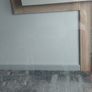 Large oval glass top table sturdy and heavy 120cm 180 pls read description Image 7
