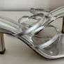 Size 3 Silver Heels by Penney's Image 3