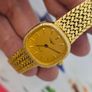 Vintage Swiss Made Longines Gold Plated Quartz Swiss Watch Lady's 1990s Image 2