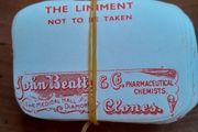old chemist label