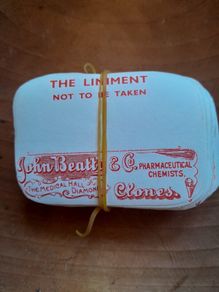 old chemist label