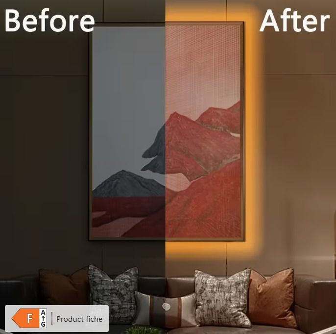 LED Strip Lights with Warm Light And Switch
