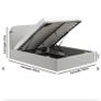 Double bed with mattress Image 2