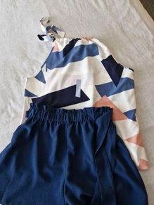 ladies shorts & top set