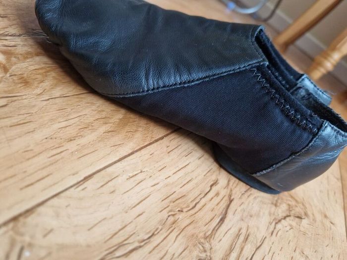 Dance shoes leather for girl size 13