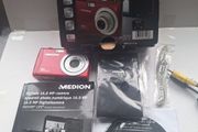 Medion 16MP Digital Camera  Red
